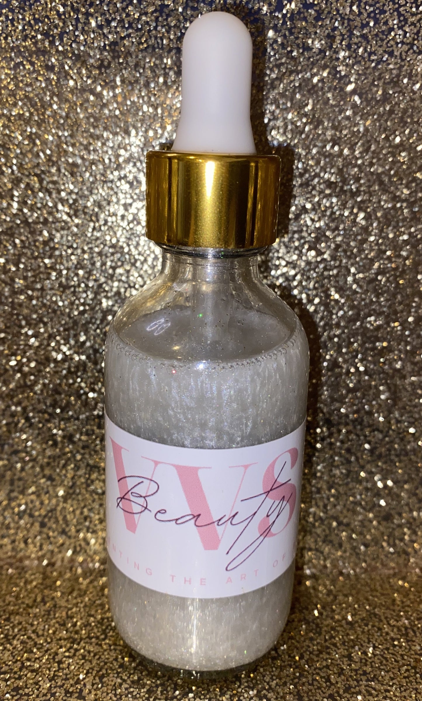 "Pearl White" Shimmering VVS Body Oil