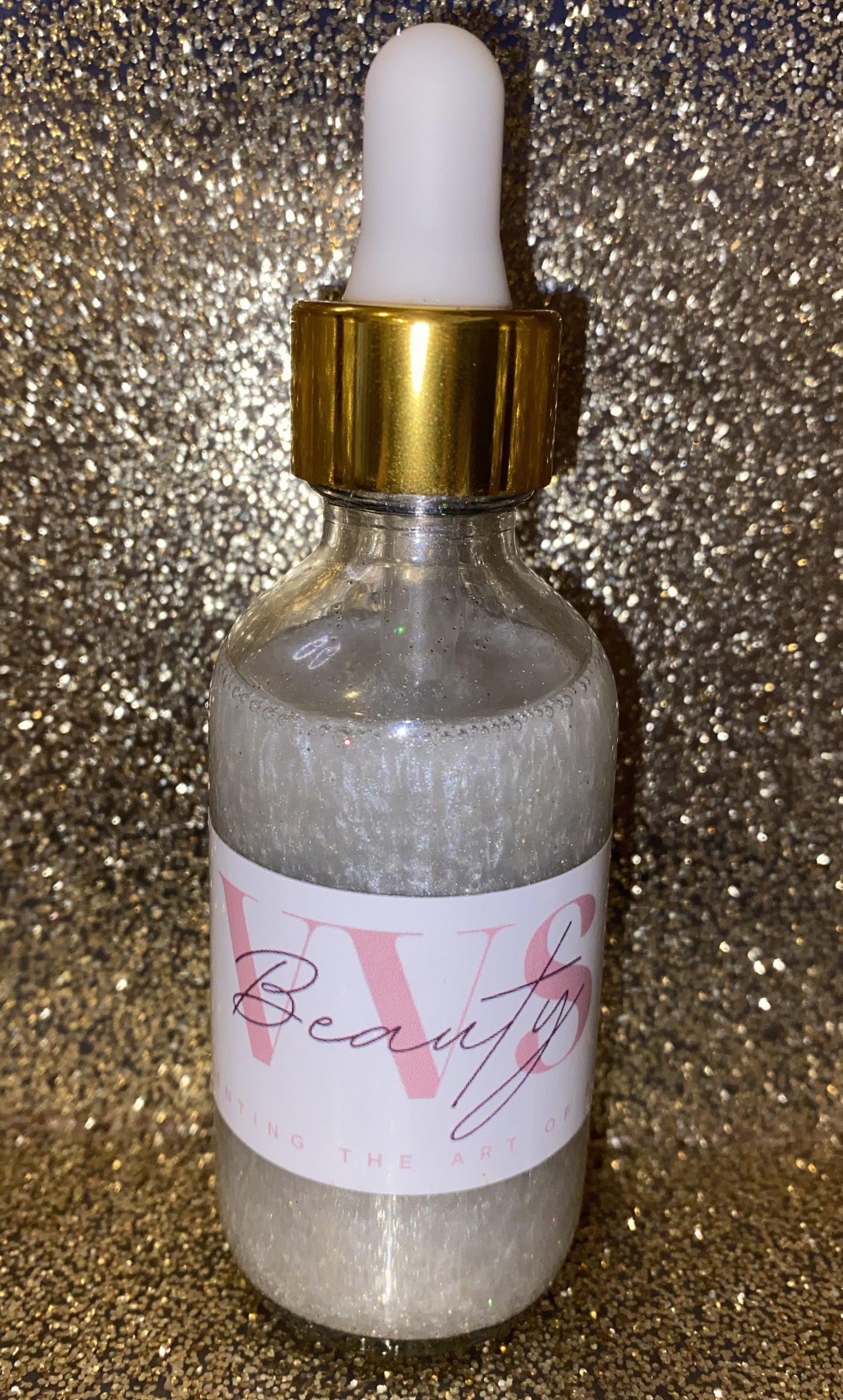 "Pearl White" Shimmering VVS Body Oil