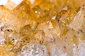 Yellow Quartz Crystal